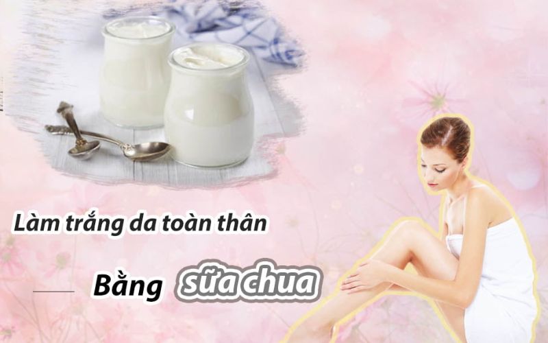 Tắm bằng sữa chua giúp cải thiện da