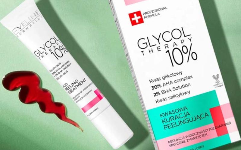 Gel peel da hoá học Eveline Glycol Therapy 10% Revitalizing Acid Peel