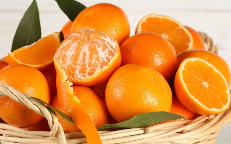 Cam là loại trái cây tự nhiên rất giàu vitamin C