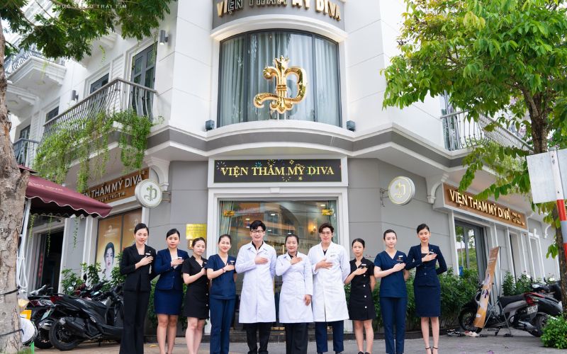 Viện thẩm mỹ DIVA nổi tiếng với các dịch vụ làm đẹp