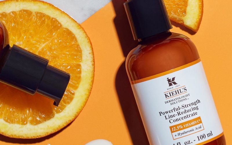 Kiehl’s Vitamin C Powerful-Strength Line-Reducing Concentrate chuyên điều trị các loại da nám, tàn nhang