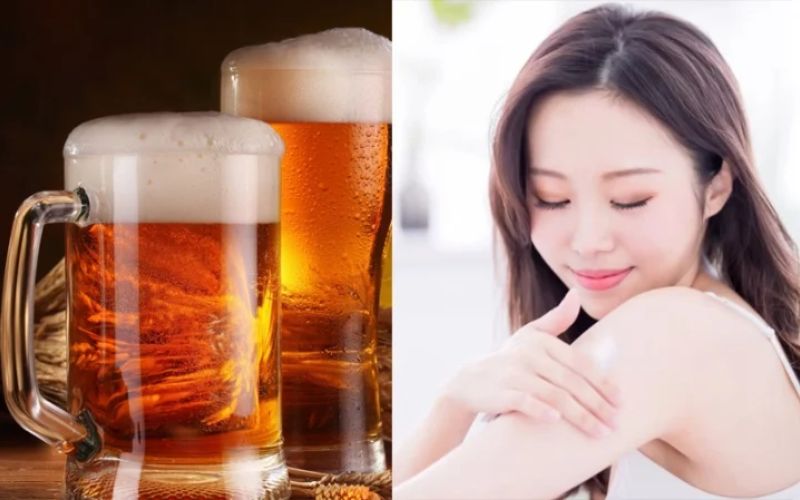 Tại sao bia có tác dụng làm trắng da?