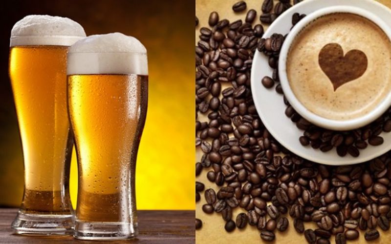 Bia và cà phê giúp cải thiện làn da hiệu quả 