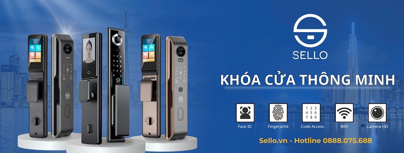 Showroom khóa cửa thông minh SELLO