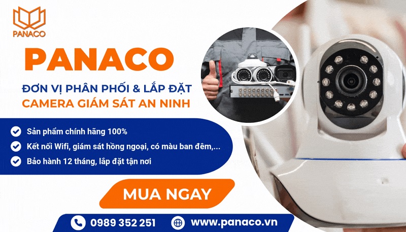 PANACO - Địa chỉ mua camera chính hãng, giá tốt