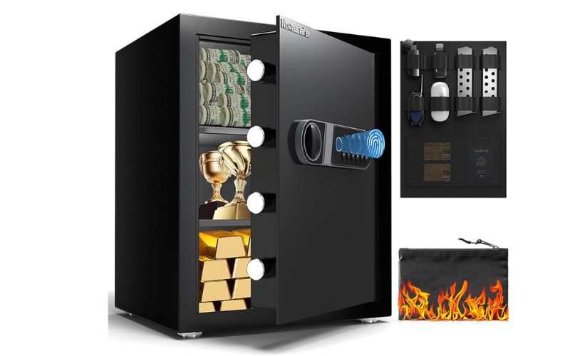 lợi ích khi sử dụng két sắt chống cháy vân tay