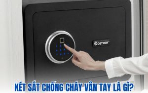 két sắt chống cháy vân tay