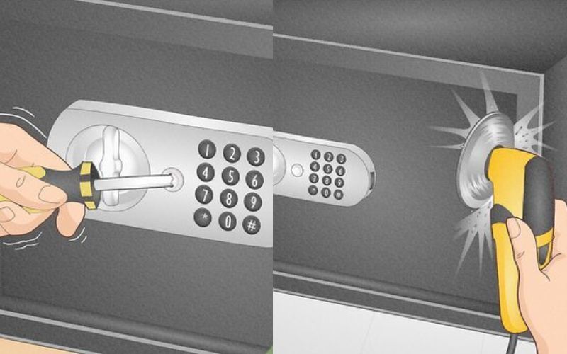 két sắt điện tử bị hết pin