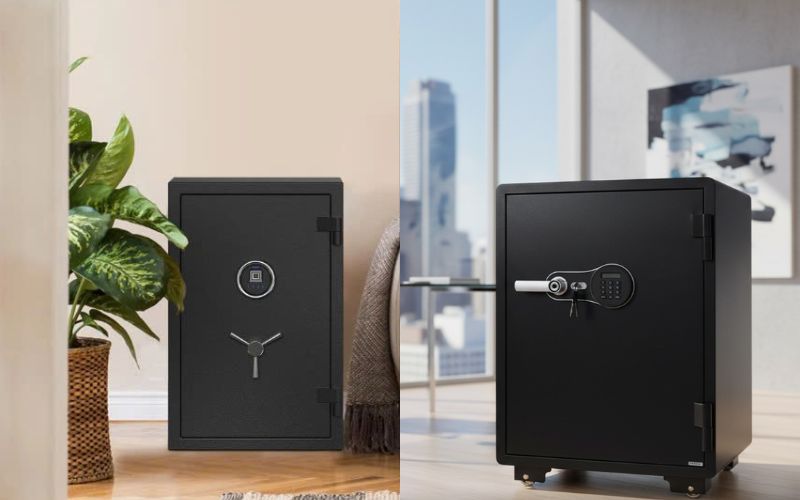 ưu điểm của két sắt chống cháy vân tay