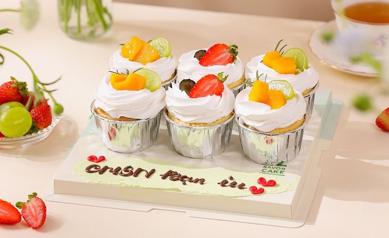 Bánh sinh nhật cupcake