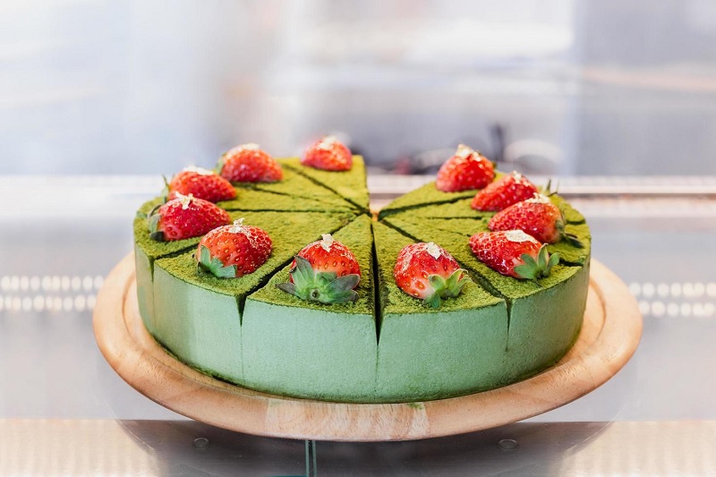 Bánh sinh nhật trà xanh