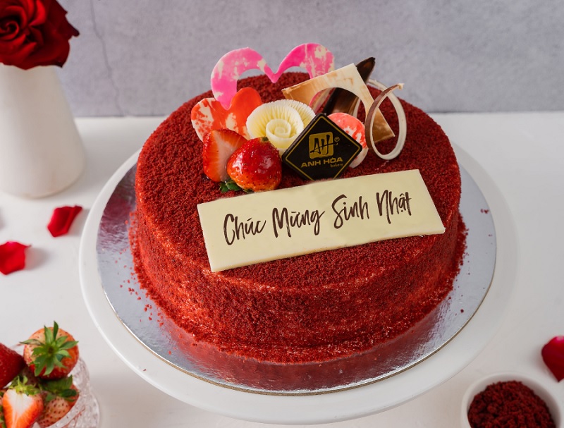 Bánh sinh nhật red velvet
