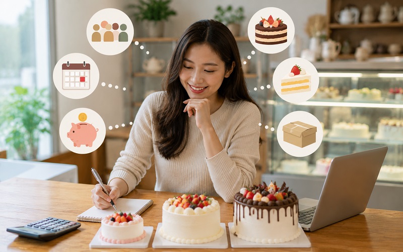 lưu ý khi đặt bánh sinh nhật